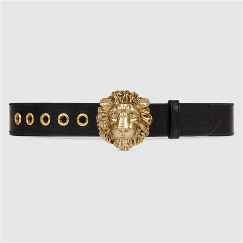 cintura gucci con stemma leone|cinture Gucci donna firmate.